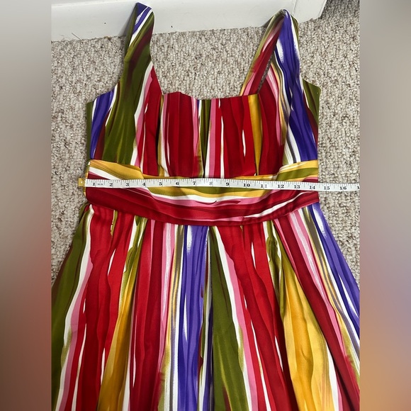 Calvin Klein Red and Yellow Sleeveless Sundress size 4 - Picture 8 of 8